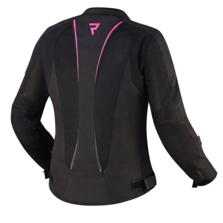 Giacca Donna In Tessuto Rebelhorn HiFlow IV Lady Nero Rosa Fluo