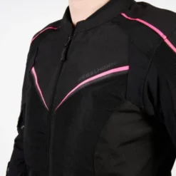 Giacca Donna In Tessuto Rebelhorn HiFlow IV Lady Nero Rosa Fluo