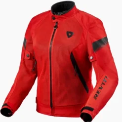 Giacca Donna in Tessuto Revit Control Air H2O Ladies Rosso Nero