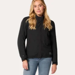 Giacca Donna In Tessuto Revit Highcrest H2O Nero