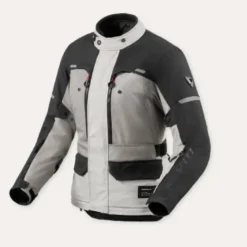 Giacca Donna In Tessuto Revit Outback 5 H2O Argento Nero
