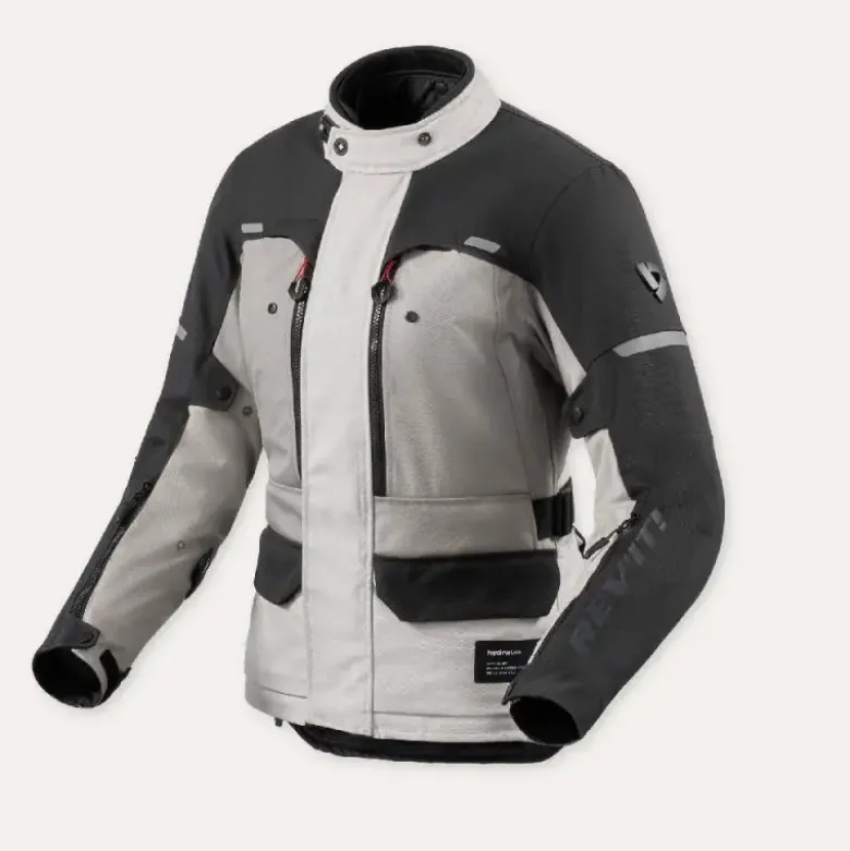 Giacca Donna In Tessuto Revit Outback 5 H2O Argento Nero