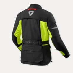 Giacca Donna In Tessuto Revit Outback 5 H2O Nero Giallo Neon
