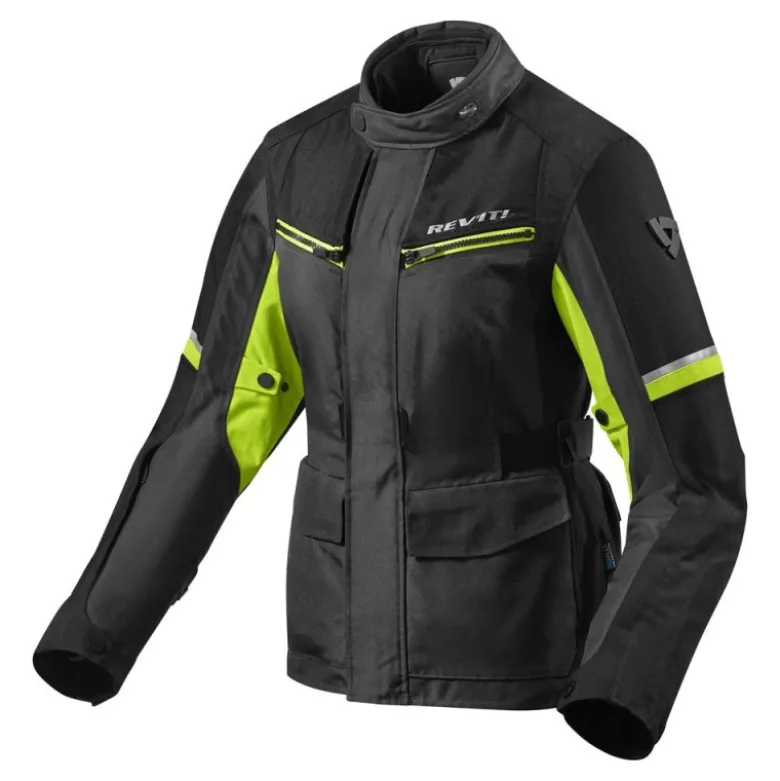 Giacca Donna In Tessuto Revit Outback 3 Ladies Nero Giallo Neon
