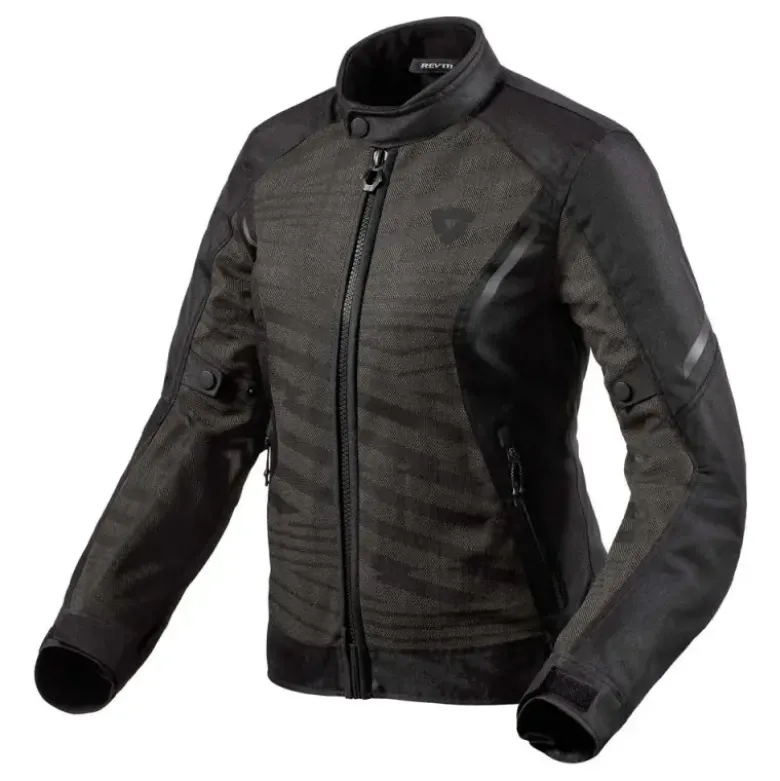Giacca Donna In Tessuto Revit Torque 2 H2O Nero Antracite