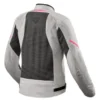 Giacca Donna In Tessuto Revit Torque 2 H2O Nero Grigio Chiaro