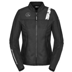 Giacca Donna In Tessuto Spidi Corsa Net Windout Lady Nero Bianco