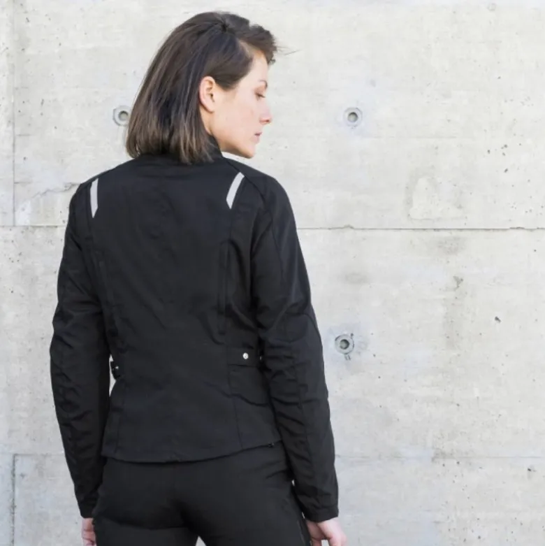 Giacca Donna in Tessuto Spidi Ellabike Nero Profondo