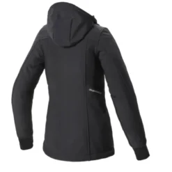 Giacca Donna in Tessuto Spidi Hoodie Armor Lady Nero