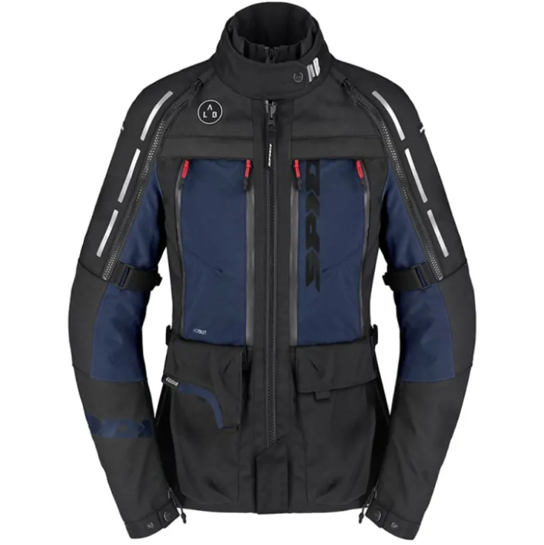 Giacca Donna In Tessuto Spidi H2Out 4 Season V3 Nero Blu