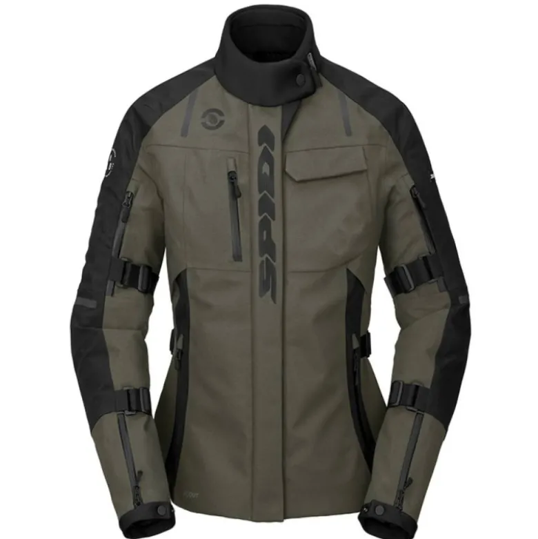 Giacca Donna In Tessuto Spidi H2Out Tour Evo 2 Lady Militare