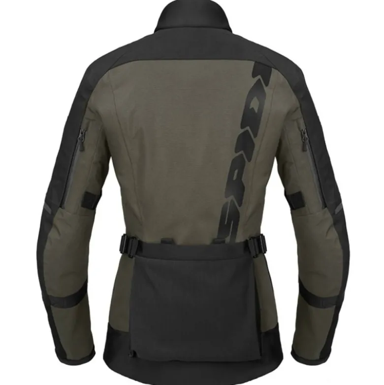 Giacca Donna In Tessuto Spidi H2Out Tour Evo 2 Lady Militare