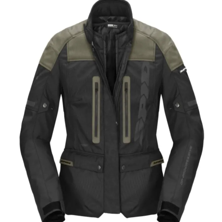 Giacca Donna in Tessuto Spidi H2Out Traveler 3 Evo Lady Militare