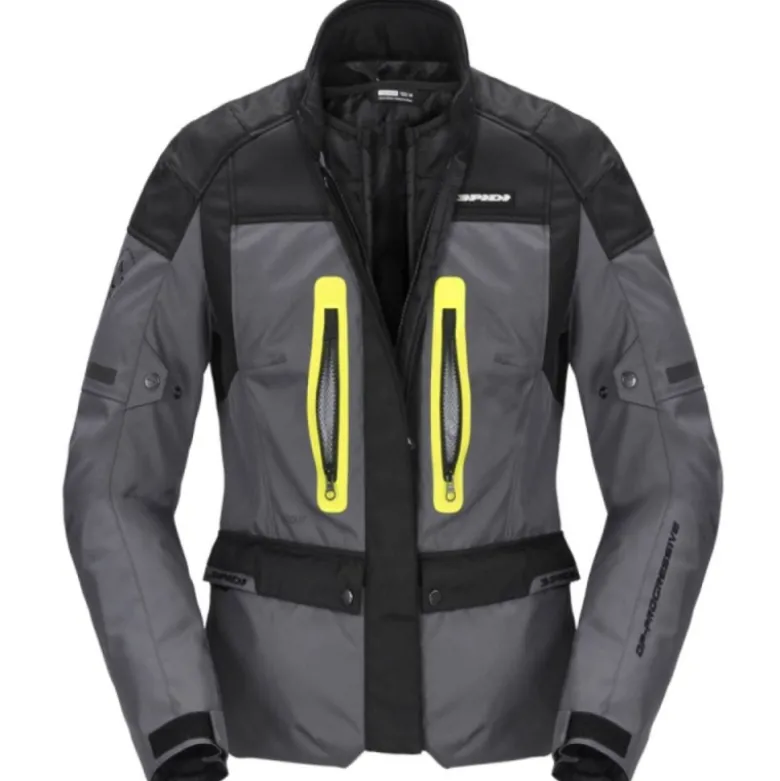 Giacca Donna in Tessuto Spidi H2Out Traveler 3 Lady Giallo Fluo