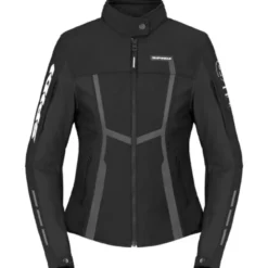Giacca Donna In Tessuto Spidi Motojoy Nero Bianco