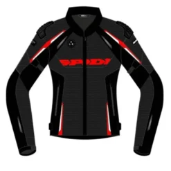 Giacca Donna In Tessuto Spidi Race Warrior 2 Net Lady Rosso