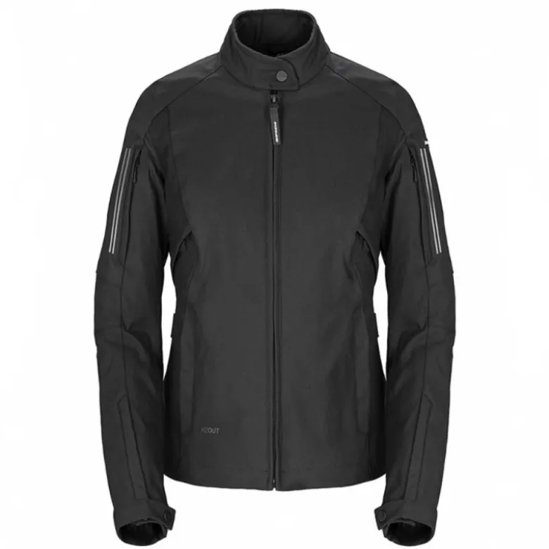 Giacca Donna In Tessuto Spidi Stretch Lady H2Out Nero