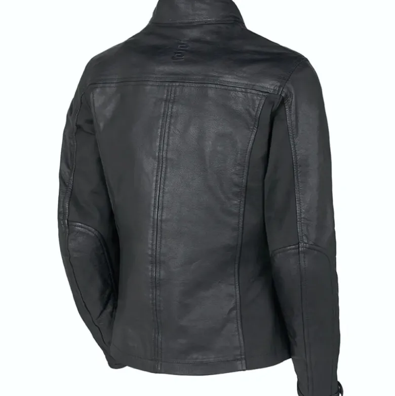 Giacca in Pelle Donna OJ Beast Lady Nero