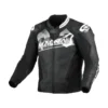 Giacca In Pelle Macna Blitz Nero Bianco