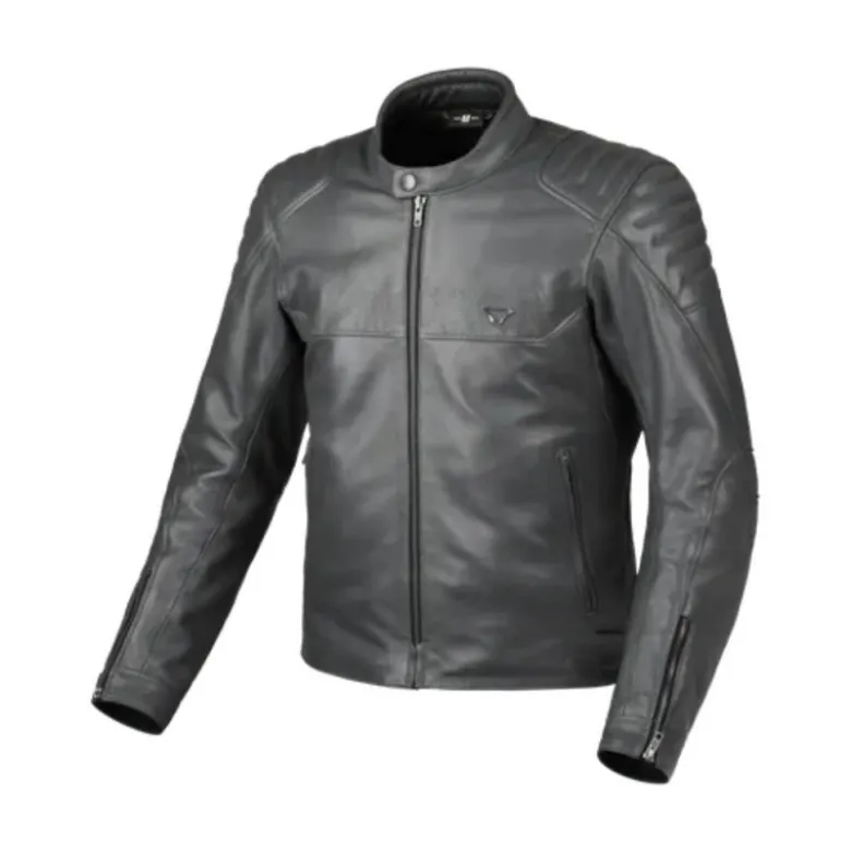 Giacca In Pelle Macna Lance 2.0 Grigio Scuro
