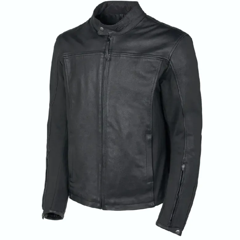 Giacca in Pelle OJ Beast Nero