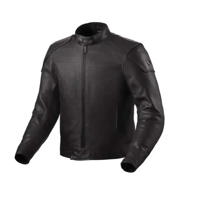 Giacca In Pelle Revit Morgan Nero