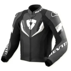 Giacca In Pelle Revit Quantum 3 Nero Antracite