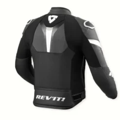 Giacca In Pelle Revit Quantum 3 Nero Antracite