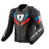 Giacca In Pelle Revit Quantum 3 Pro Nero Blu