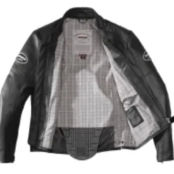 Giacca in Pelle Spidi Clubber Nero