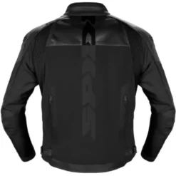 Giacca in Pelle Spidi Dp Progressive Hybrid Perforated Nero