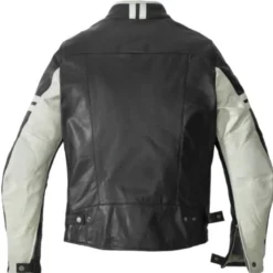 Giacca in Pelle Spidi Vintage Ghiaccio Nero
