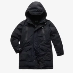 Giacca In Tessuto Blauer Easy Parka Blu