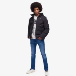 Giacca In Tessuto Blauer Easy Winter 2.0 Blu