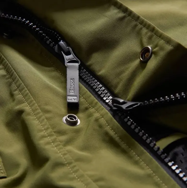 Giacca In Tessuto Blauer Ethan Verde