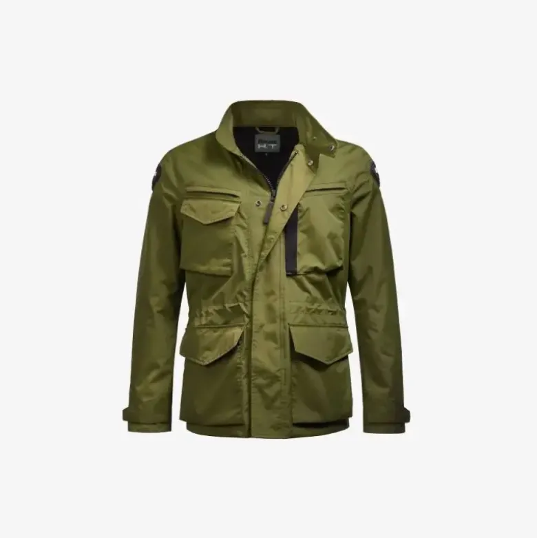 Giacca In Tessuto Blauer Ethan Verde