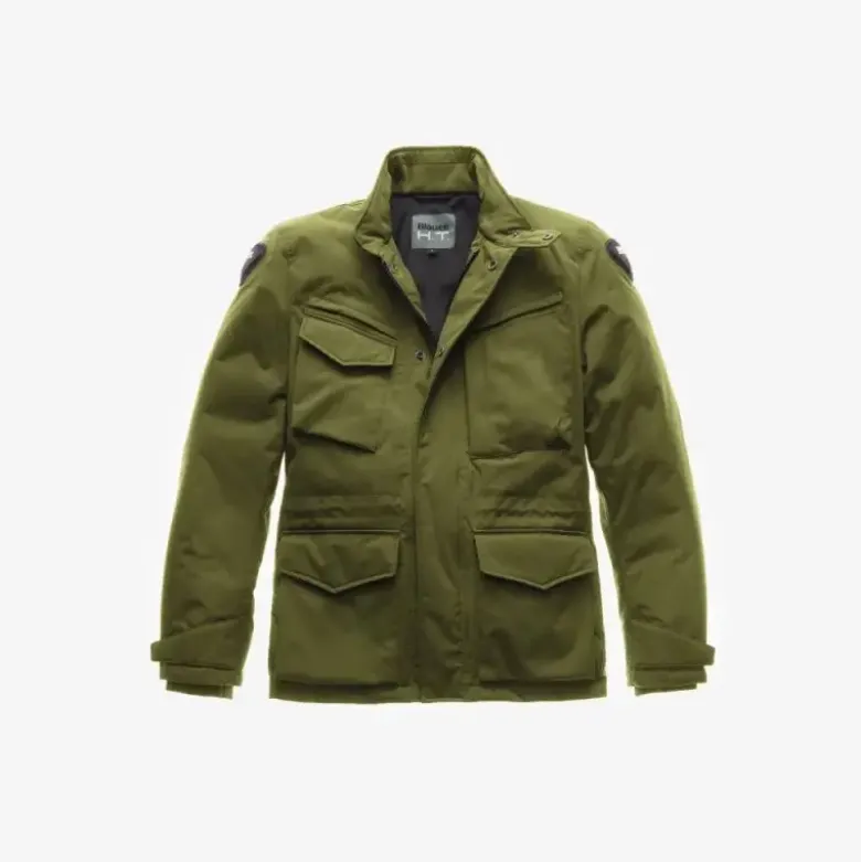 Giacca In Tessuto Blauer Ethan Winter Verde