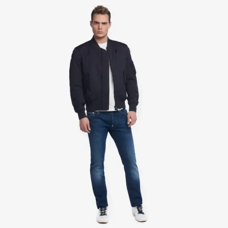 Giacca In Tessuto Blauer Maverick Blu