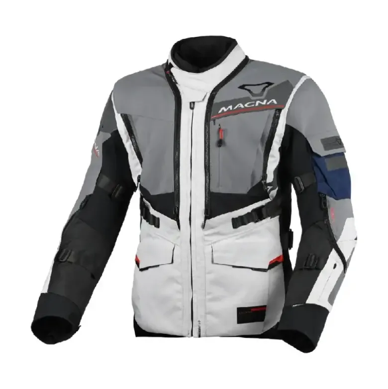 Giacca In Tessuto Confold Macna Flexodus Grigio Nero