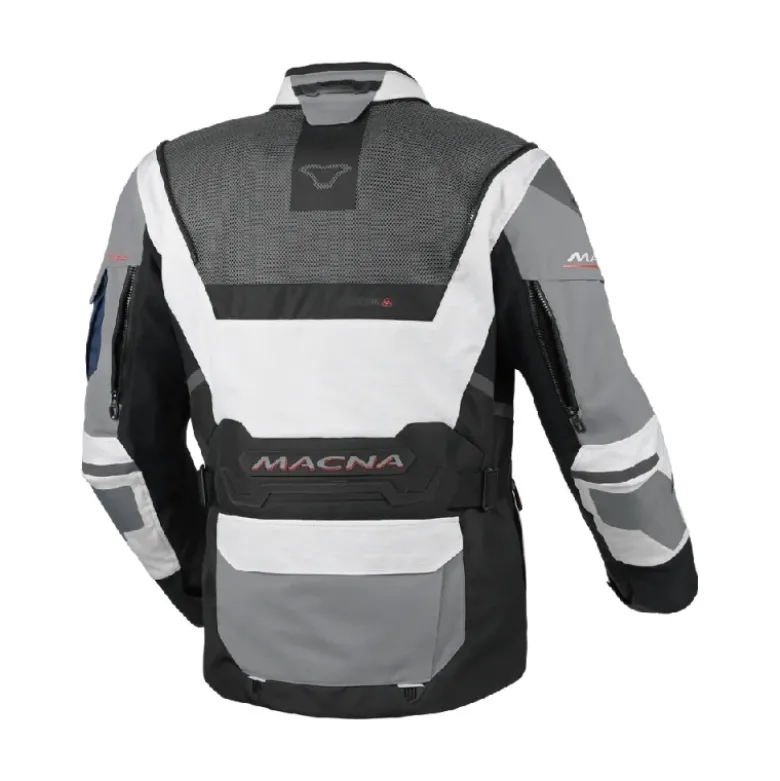 Giacca In Tessuto Confold Macna Flexodus Grigio Nero