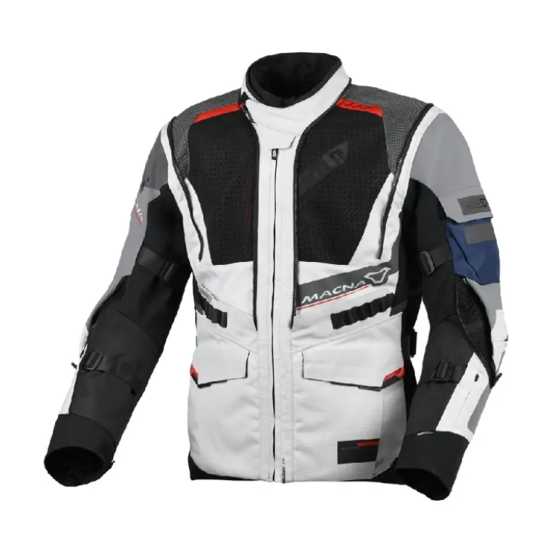 Giacca In Tessuto Confold Macna Flexodus Grigio Nero