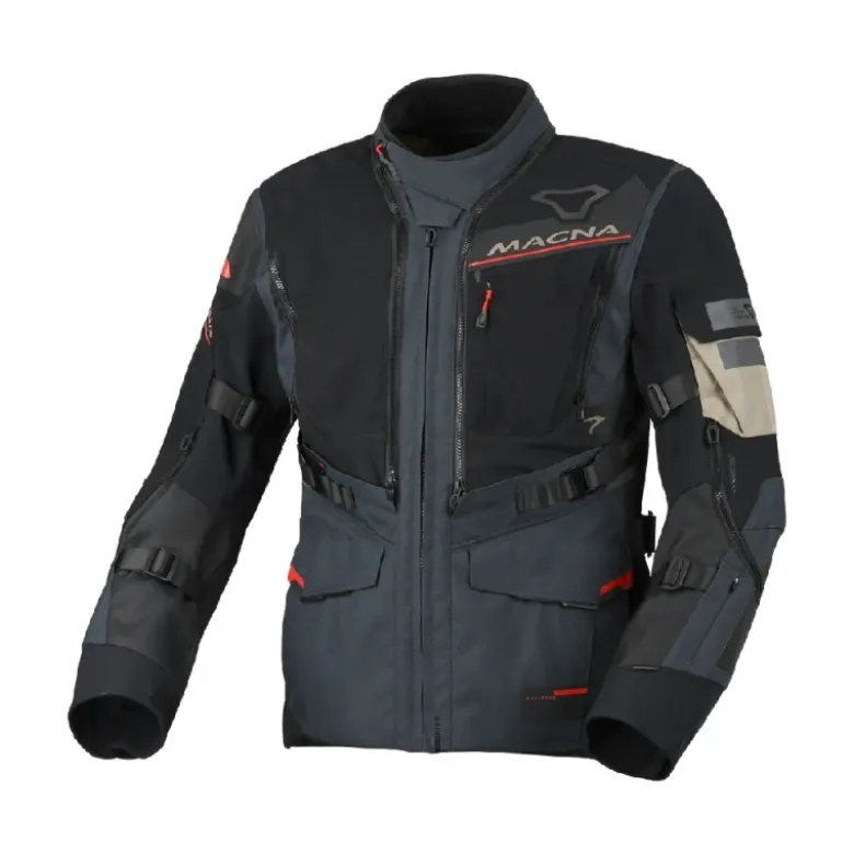 Giacca In Tessuto Confold Macna Flexodus Nero Blu
