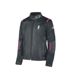 Giacca in Tessuto Donna OJ Flow Lady Nero Rosa