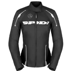 Giacca in Tessuto Donna Spidi Dragon Lady H2Out Nero Bianco