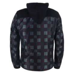 Giacca in Tessuto Helstons Wood Air Canvas Nero Grigio