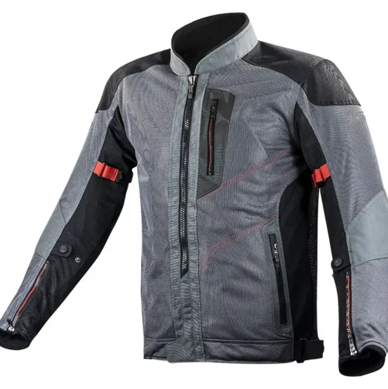 Giacca in Tessuto Ls2 Alba Grigio Scuro Nero