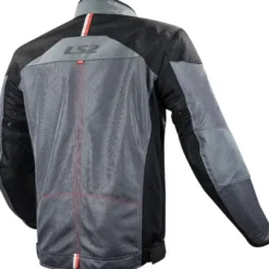 Giacca in Tessuto Ls2 Alba Grigio Scuro Nero