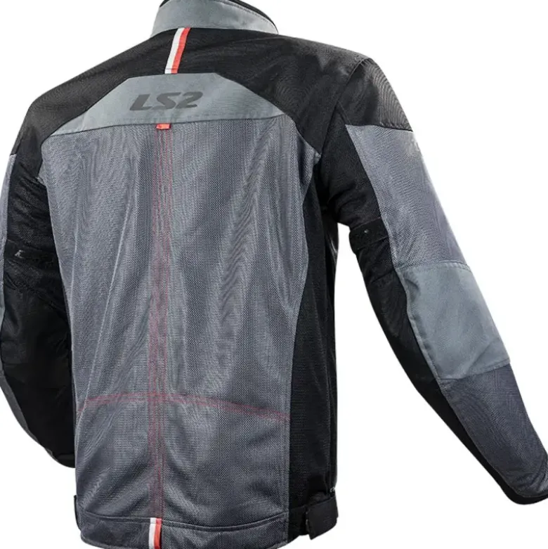 Giacca in Tessuto Ls2 Alba Grigio Scuro Nero