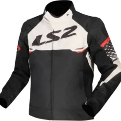 Giacca in Tessuto Ls2 Apex Nero Bianco Rosso