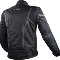 Giacca in Tessuto Ls2 Gate Nero Grigio Scuro